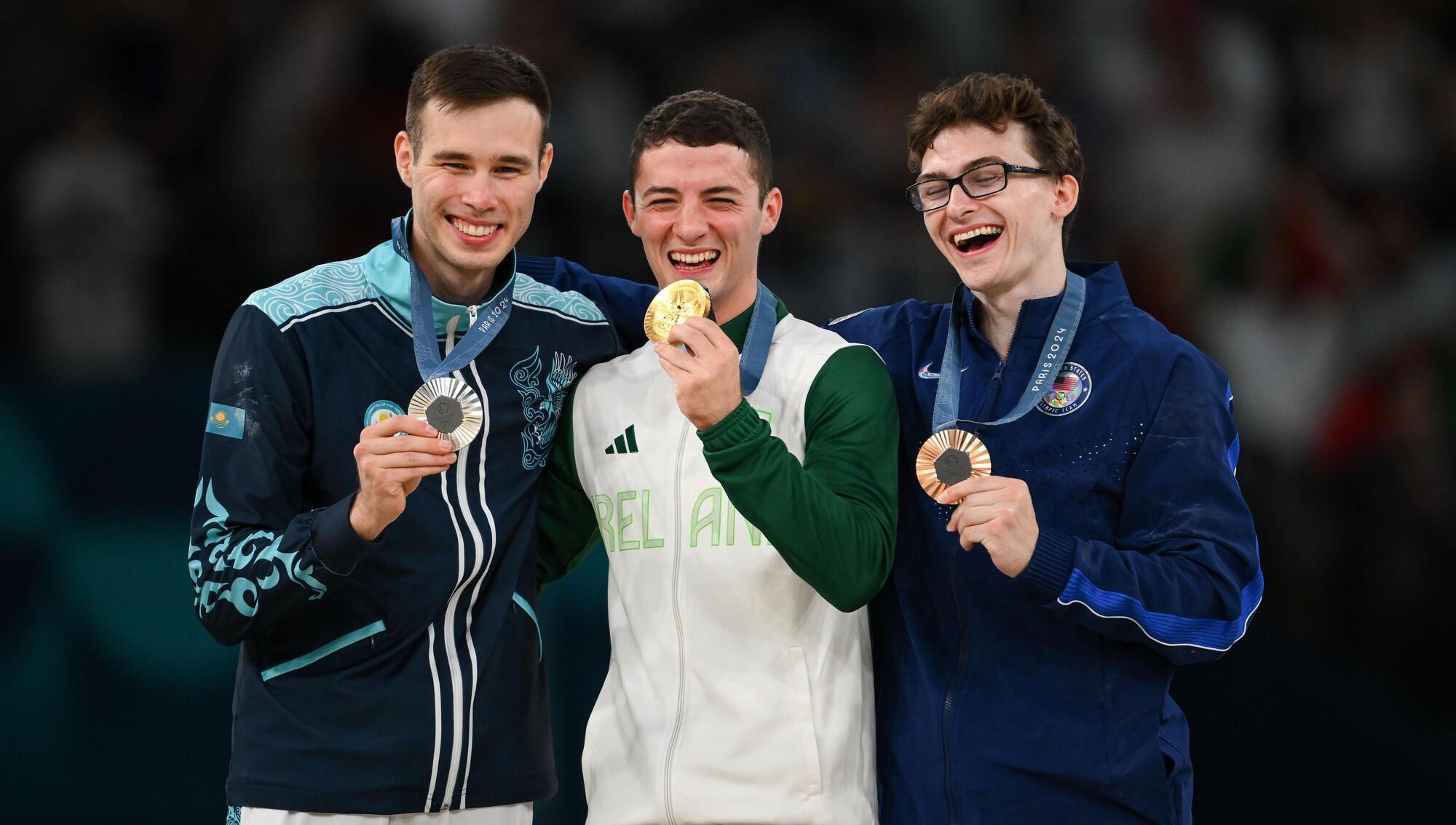 Rhys McClenaghan brought everyone with him on the golden road to Paris