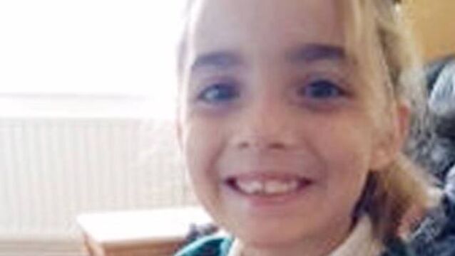 Girl, seven, dies after being shot by father