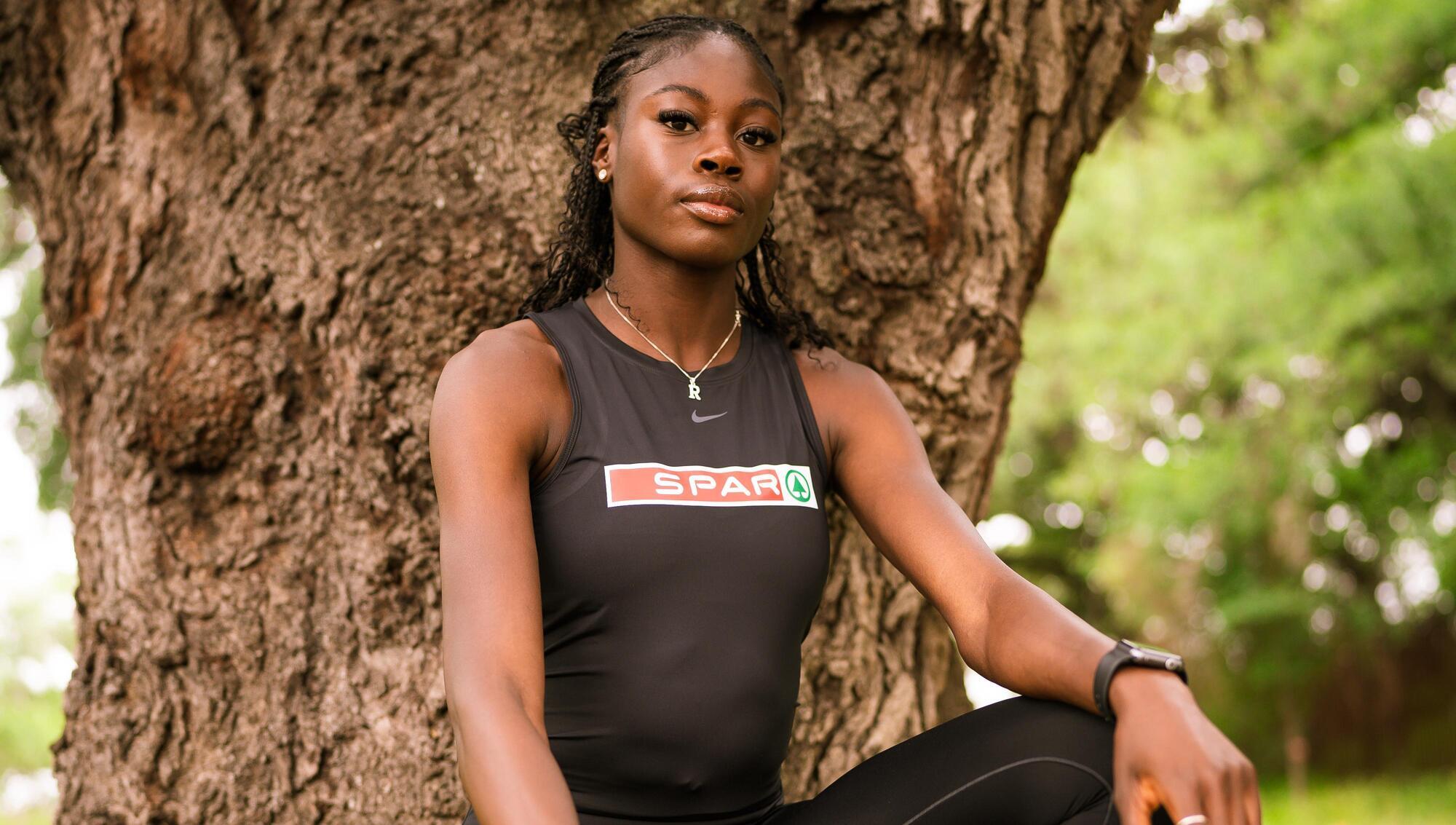 Rhasidat Adeleke: 'A little cheat meal at the end of the week isn't the end of the world'
