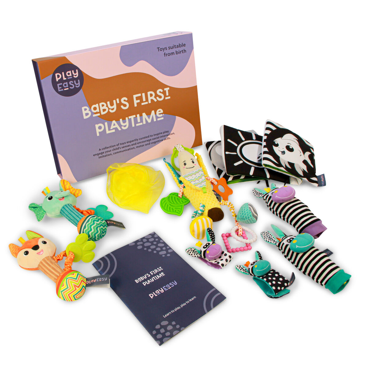 Baby’s first playtime costs €74.95 and is available from playeasy.ie