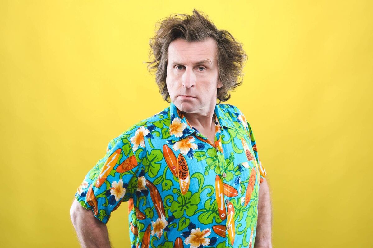 Milton Jones is known for his one-liners and puns
