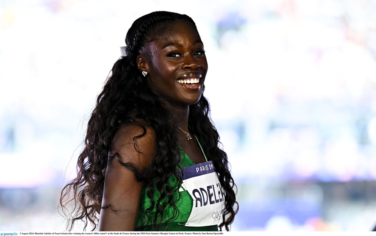 Rhasidat Adeleke. Picture: Sam Barnes/Sportsfile Rhasidat Adeleke. Picture: Sam Barnes/Sportsfile