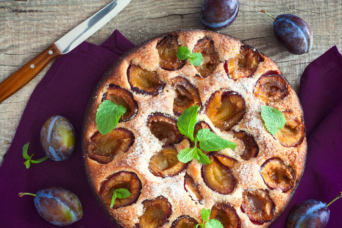 Plum cake