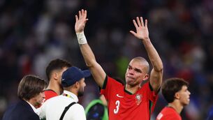<p>RETIRING: Portugal defender Pepe has retired from football, the 41-year-old said on Thursday. Picture: Lars Baron/Getty Images</p>