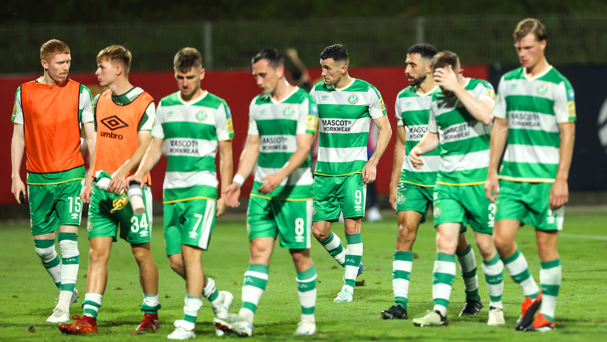 Shamrock Rovers fall to narrow defeat but tie still alive for home leg