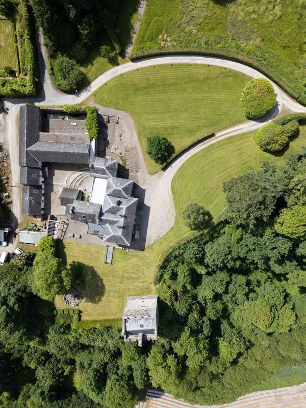 Lots of heritage buildings, and most of 55 acres is wooded