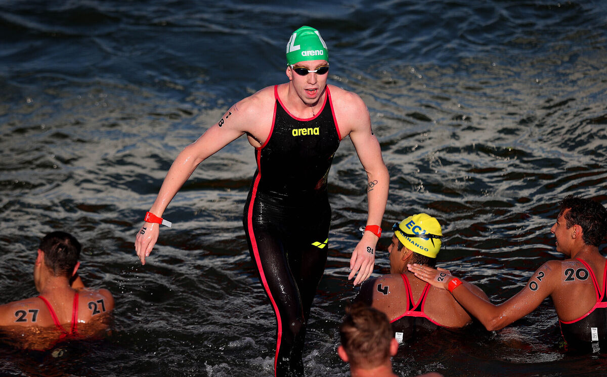 Ireland’s Daniel Wiffen after finishing 18th in the marathon swim. Picture: ©INPHO/Ryan Byrne Ireland’s Daniel Wiffen after finishing 18th in the marathon swim. Picture: ©INPHO/Ryan Byrne