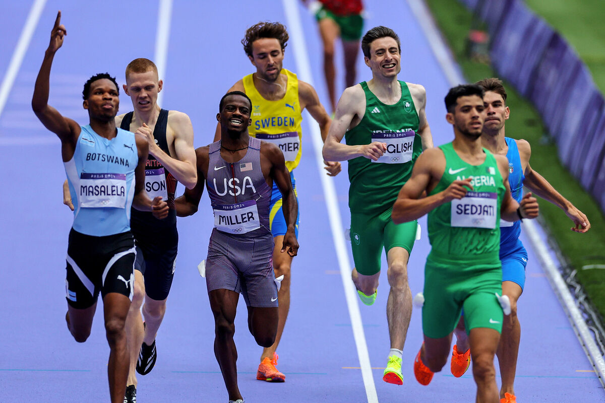 Ireland’s Mark English on his way to finishing sixth in the 800m semi-final. Picture: ©INPHO/James Crombie Ireland’s Mark English on his way to finishing sixth in the 800m semi-final. Picture: ©INPHO/James Crombie