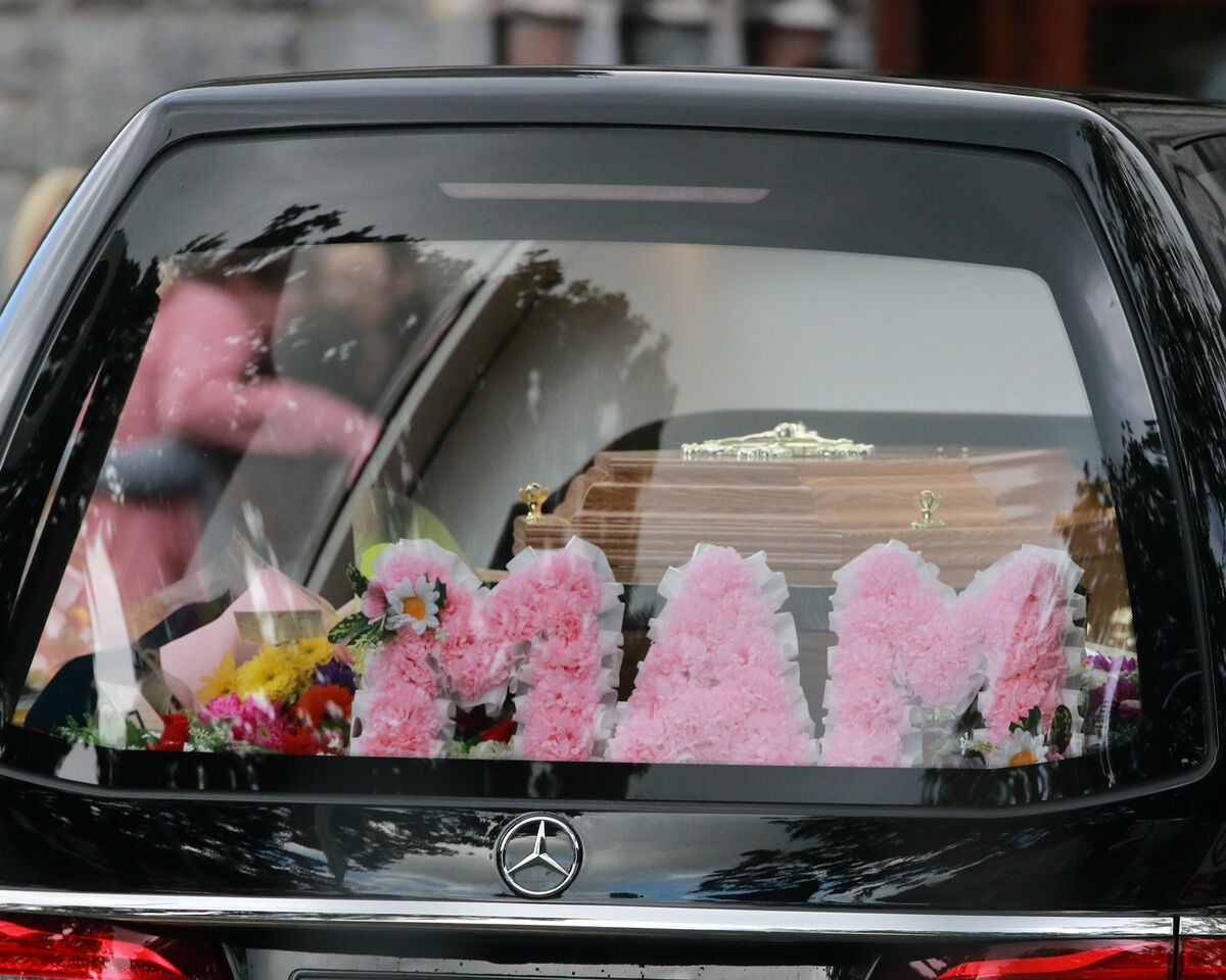 Ms Ray's granddaughter said: 'You were one of a kind, a true lady, we’ll all love you always'. Picture: Brendan Gleeson Ms Ray's granddaughter said: 'You were one of a kind, a true lady, we’ll all love you always'. Picture: Brendan Gleeson