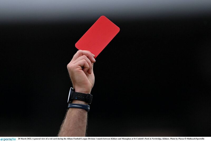The GAA cannot comment on individual cases. The GAA cannot comment on individual cases.