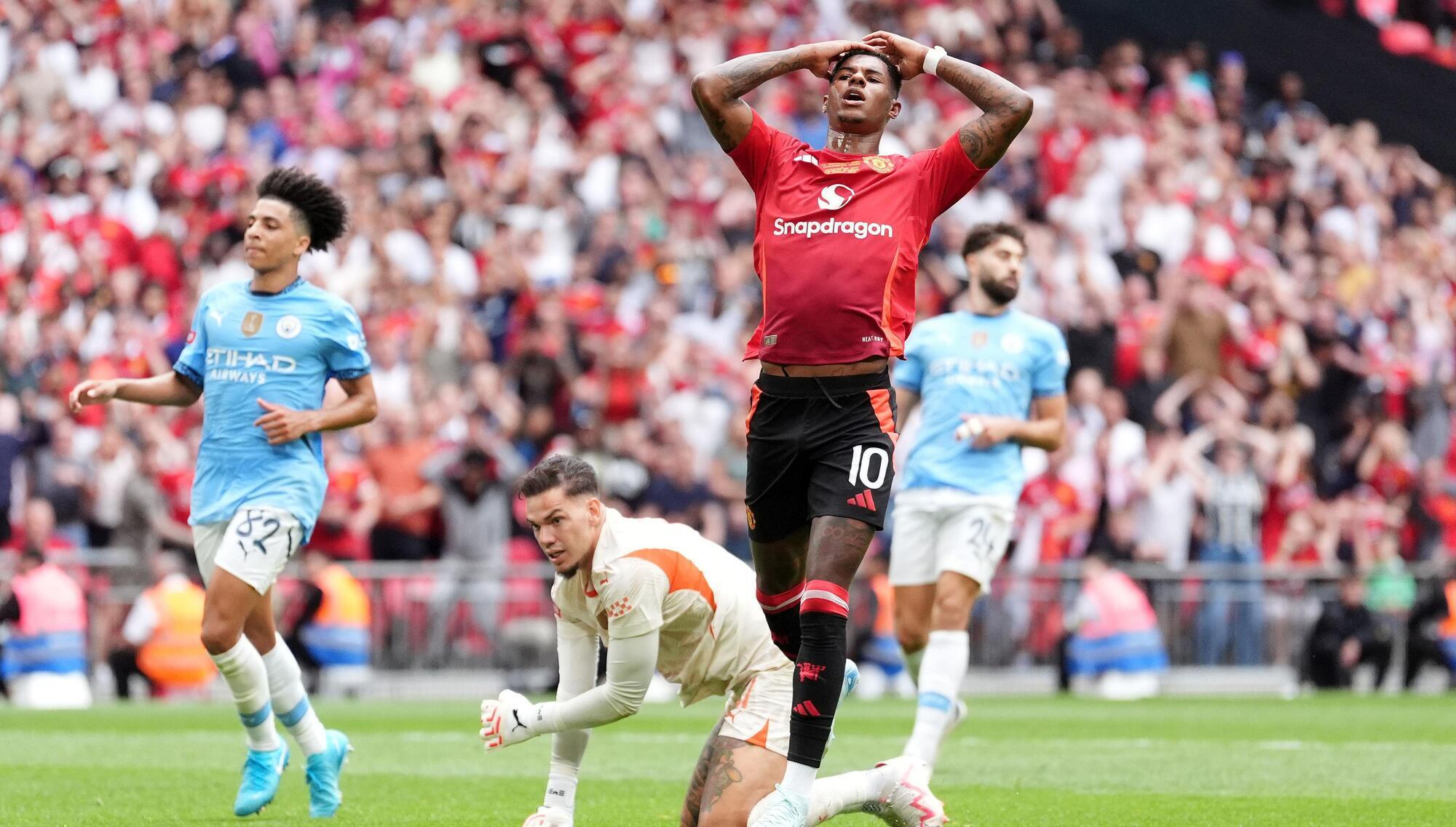 Erik ten Hag backs Marcus Rashford to hit top form after Community Shield chances