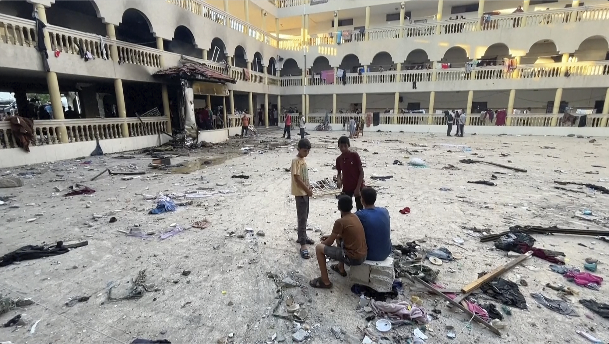 Israel widens evacuation order after deadly strike on Gaza school-turned-shelter