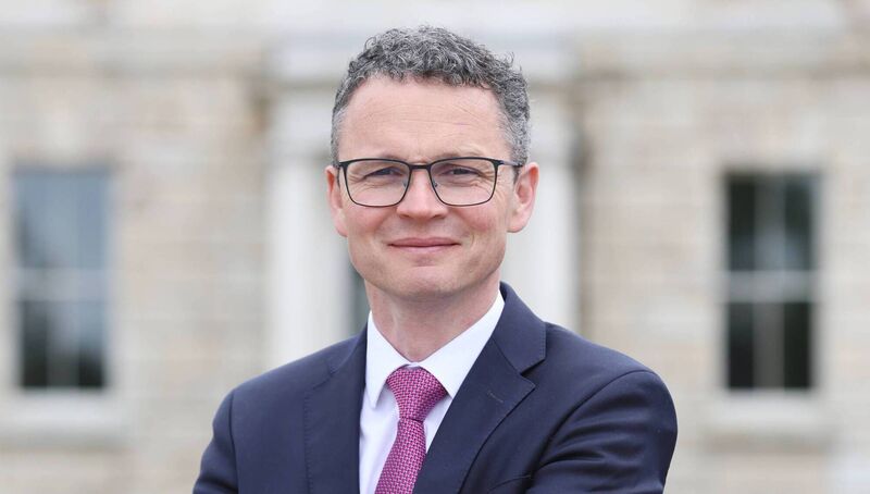 Patrick O’Donovan says he had to make some 'serious lifestyle changes' after he collapsed in Leinster House. Picture: Sasko Lazrov/Photocall Ireland supplied by Department of Education Patrick O’Donovan says he had to make some 'serious lifestyle changes' after he collapsed in Leinster House. Picture: Sasko Lazrov/Photocall Ireland supplied by Department of Education