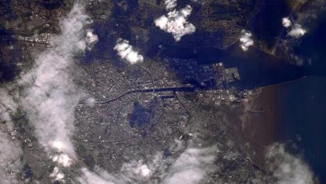 Dublin from space is looking mighty fine