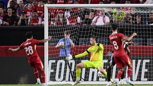 <p>BEES BUZZING: Fábio Carvalho has completed his move from Liverpool to Brentford for a fee that could rise to £27.5m. Pic: AP Photo/Derik Hamilton.</p>