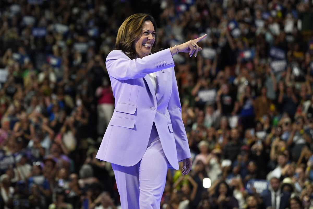 Vice President Kamala Harris has declared in her campaign speeches: 'We love our country. And I believe it is the highest form of patriotism to fight for the ideals of our country.' Photo: AP/Julia Nikhinson