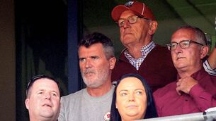 <p>Roy Keane in attendance at the All-Ireland hurling final between Clare and Cork. Picture: ©INPHO/Ryan Byrne</p>