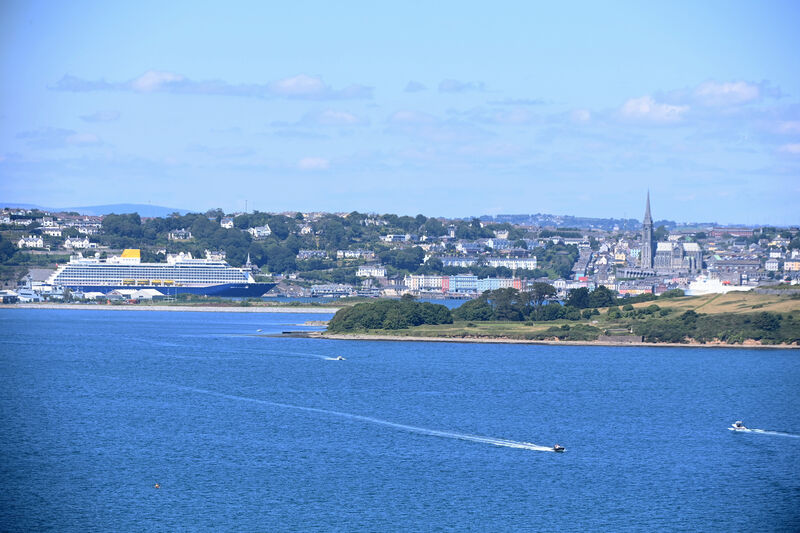 Cobh, County Cork — with St Colman's Cathedral and Spike Island visible. Picture: Larry Cummins Cobh, County Cork — with St Colman's Cathedral and Spike Island visible. Picture: Larry Cummins