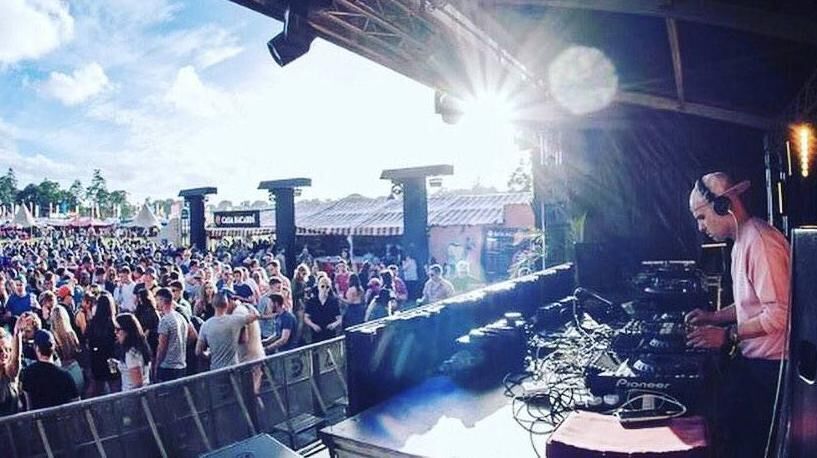 Stevie G at Electric Picnic. Stevie G at Electric Picnic.