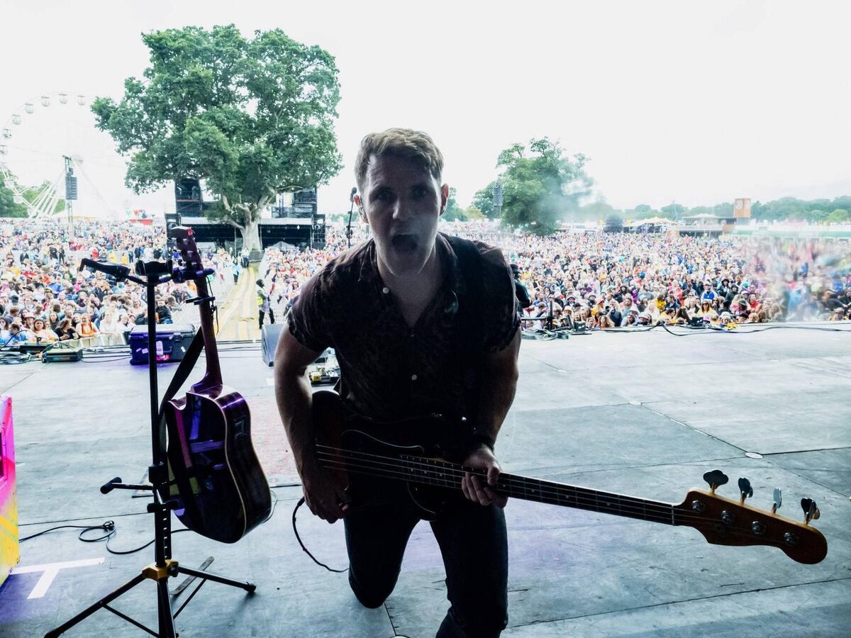 Barry Murphy from Hermitage Green at Electric Picnic. Barry Murphy from Hermitage Green at Electric Picnic.