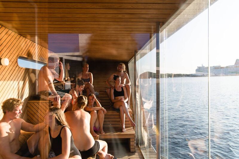 A waterfront sauna in Oslo