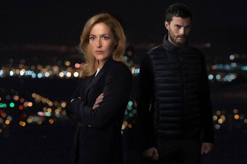Gillian Anderson and Jamie Dornan in The Fall.