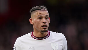 Kalvin Phillips spent the second half of last season with West Ham (Mike Egerton/PA)