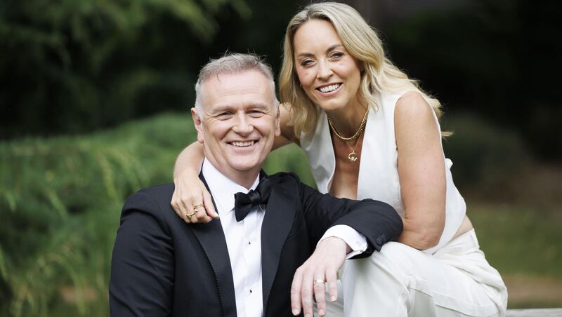 RTÉ presenters Dáithí Ó Sé and Kathryn Thomas pictured at the official launch of the Rose of Tralee International Festival 2024 in Airfield Estate. Picture Andres Poveda RTÉ presenters Dáithí Ó Sé and Kathryn Thomas pictured at the official launch of the Rose of Tralee International Festival 2024 in Airfield Estate. Picture Andres Poveda