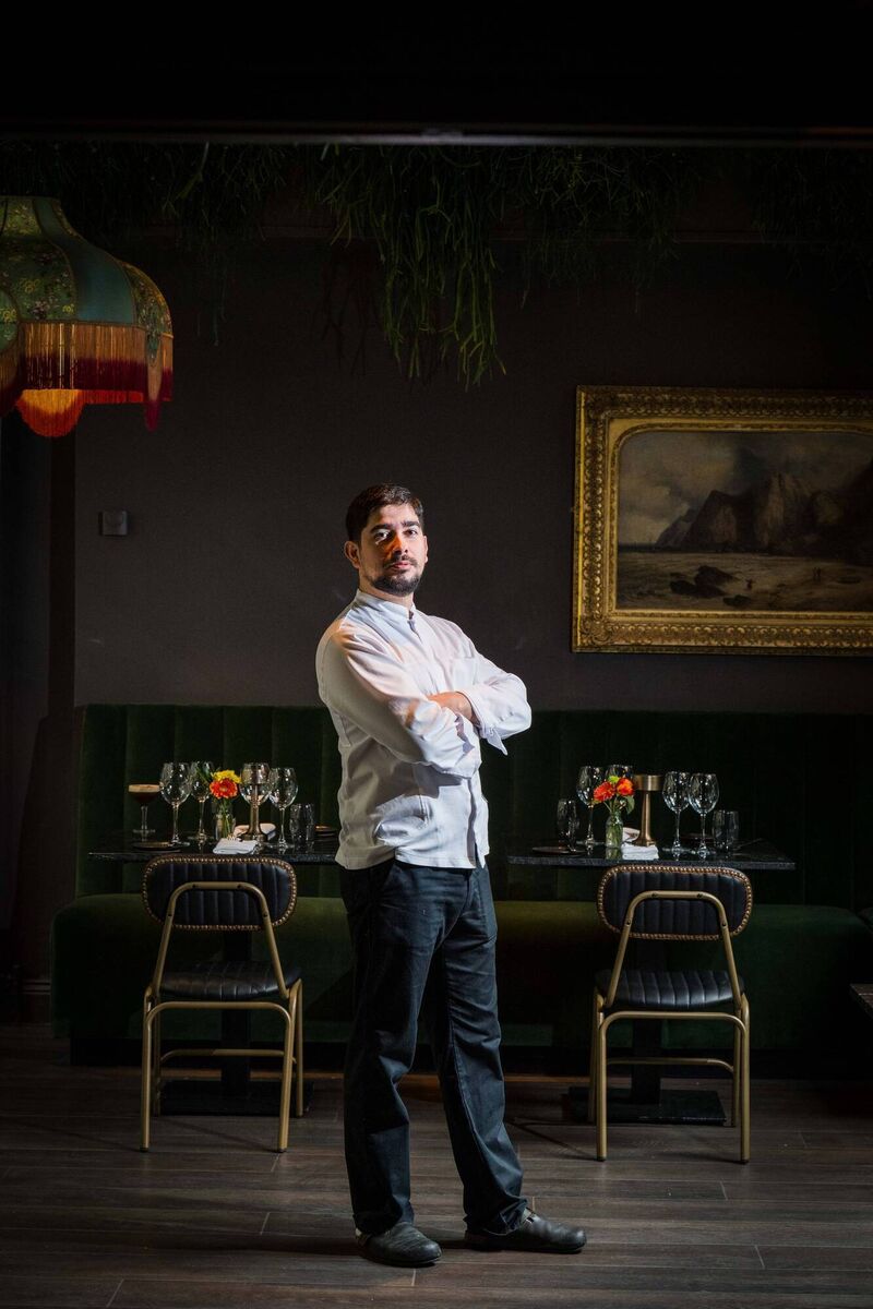 Nicolas Alegre, executive chef at Greenes Restaurant. Photo: Joleen Cronin