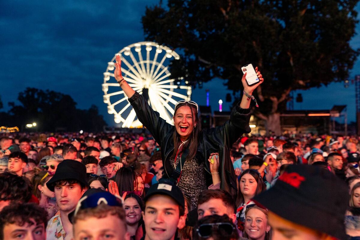Crowds enjoy Electric Picnic at Stradbally, Co Laois.