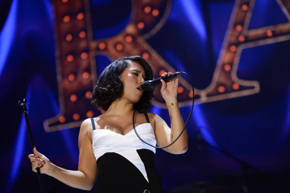 Raye performs during day three of Electric Picnic Festival 2024 at Stradbally. (Photo by Debbie Hickey/Getty Images)