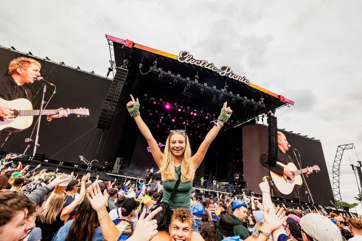 Crowds enjoy Electric Picnic. Picture: Glen Bollard / Festival Republic