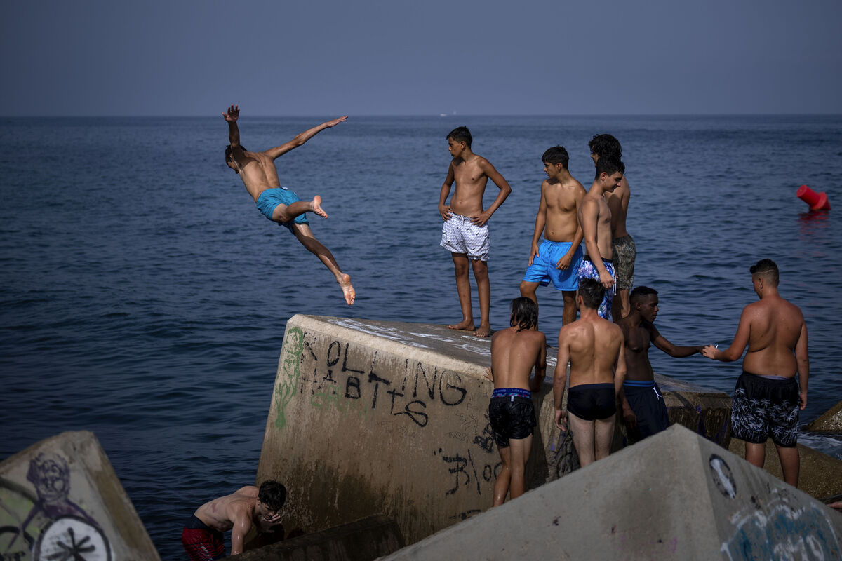 Barcelona now has more than 5km of beaches, a magnet for locals and foreigners, families and partygoers, and an example of good urban planning. Picture: AP/Emilio Morenatti