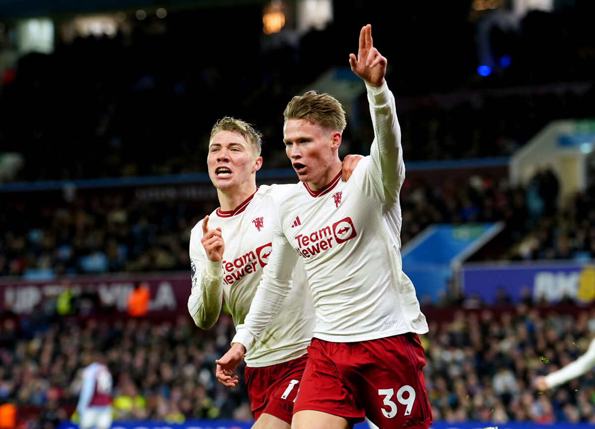 Scott McTominay (right) is on Fulham's radar