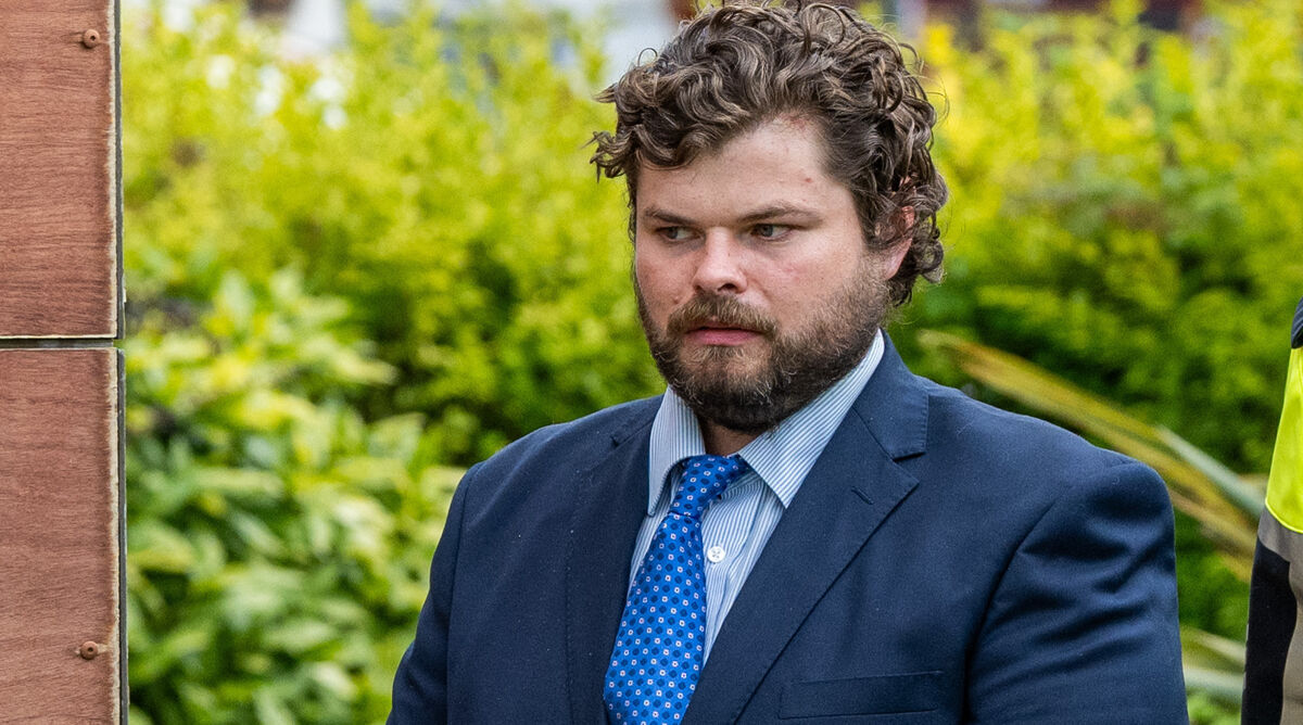 Co-accused William Brennan leaves Bantry Court. When charged with the offences he replied: 'I did not do that — but if I I did not pull the knife I would be dead right now'. Picture: Andy Gibson