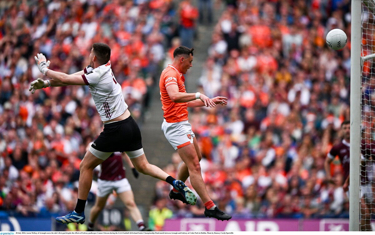 SHORT LIST: Aaron McKay joined a small group of players to score in an All-Ireland final for Armagh. Photo by Ramsey Cardy/Sportsfile