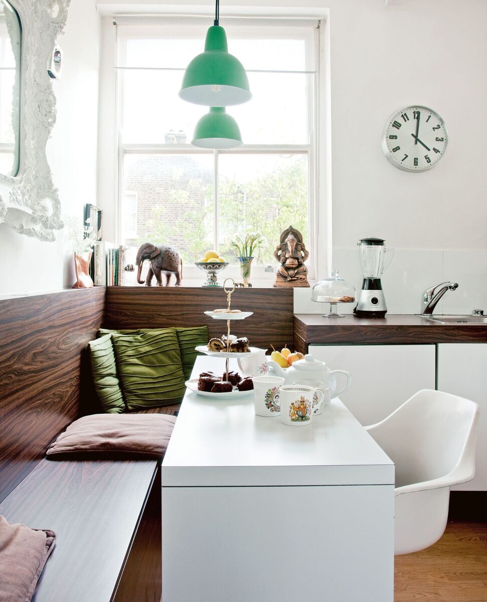  Creating functional and pleasant spaces help you pause and enjoy a distraction-free meal.