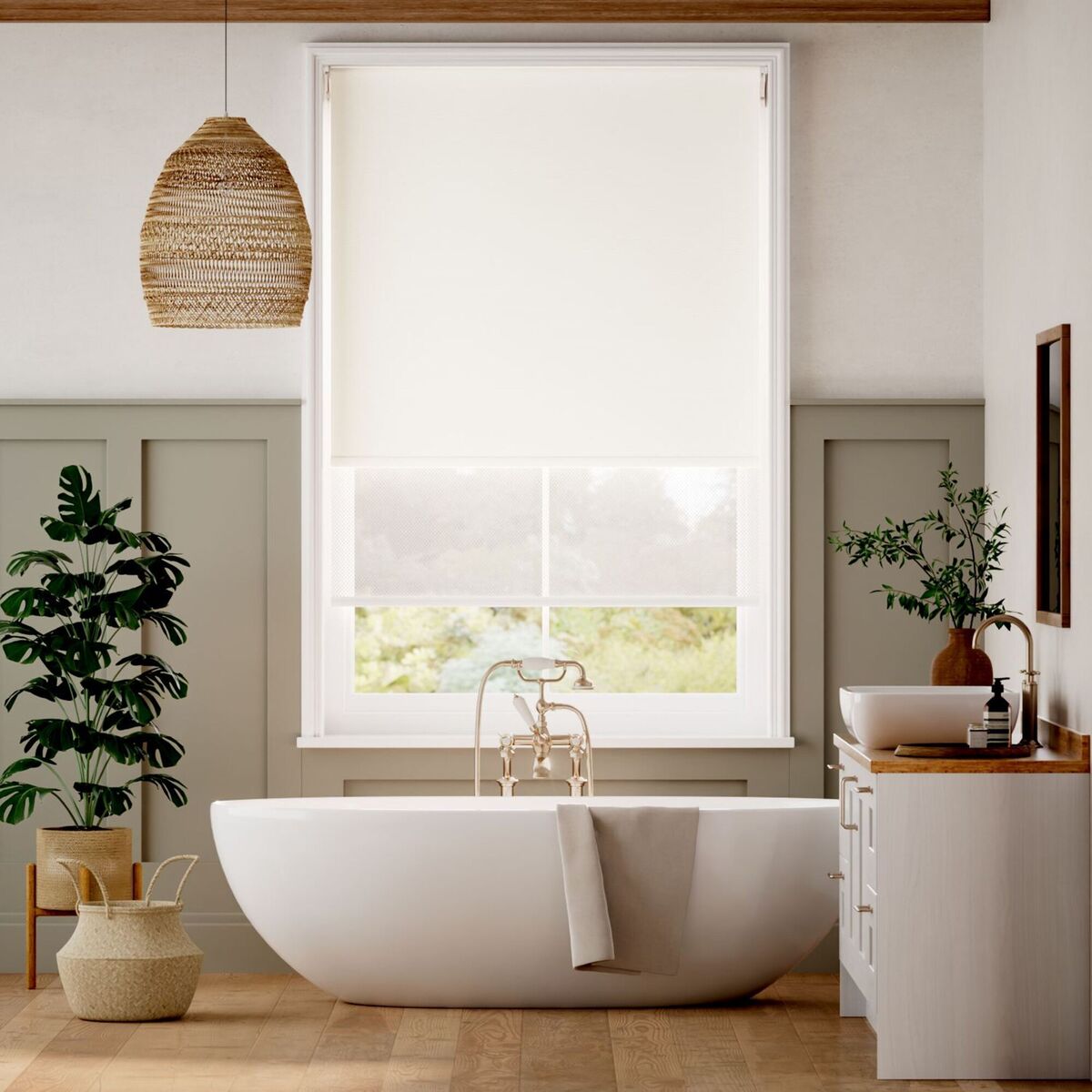 From €24 in a manual, €54 Twist2Go fitting, and €163 for electric, sure-size measuring insurance, €12, Blinds2Go.