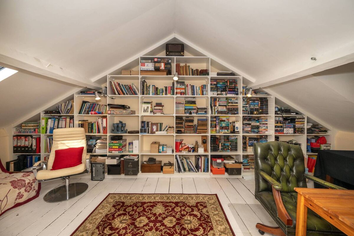 Attic level has character