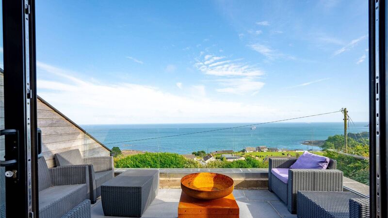 Seaward-facing patio is perfectly pitched at €695,000 Fennell's Bay home