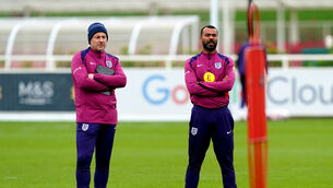 Ashley Cole will work as assistant to Lee Carsley (Martin Rickett/PA)