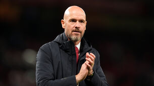 Erik ten Hag wants Manchester United to keep moving forward (Martin Rickett/PA)
