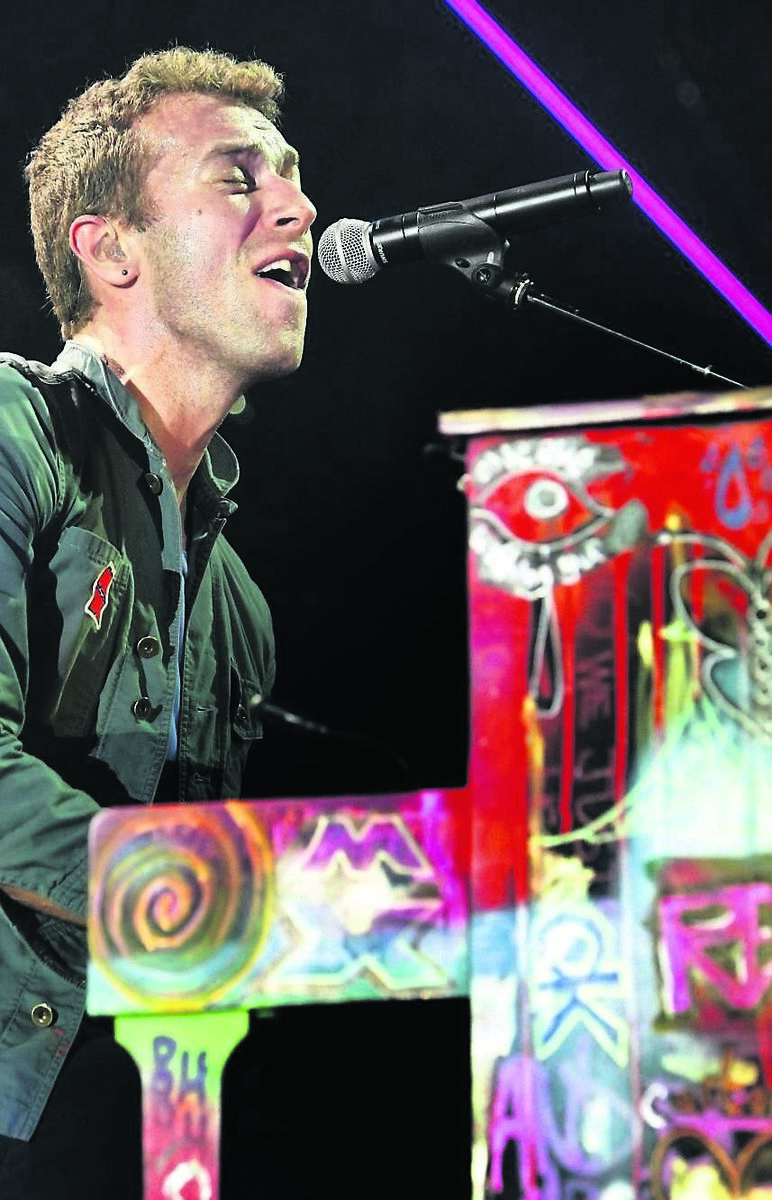 Coldplay frontman Chris Martin