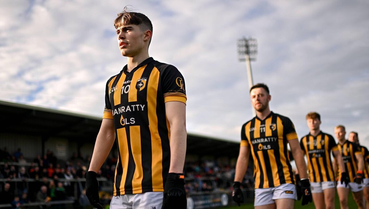 Caolan Finnegan of Crossmaglen Rangers before the Armagh County Senior Club Football Championship Final match between Crossmaglen Rangers and Granemore at Athletic Grounds in Armagh. Photo by Ramsey Cardy/Sportsfile