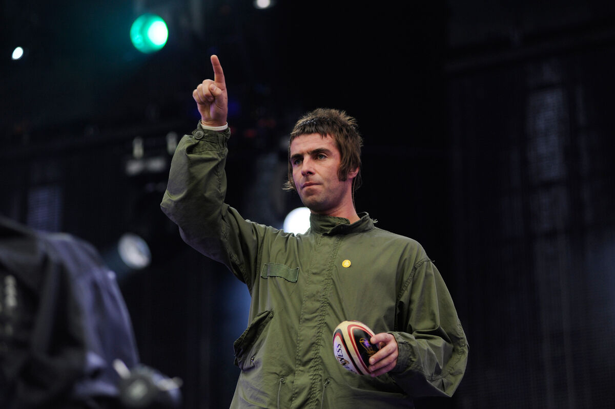 Liam Gallagher at Slane in 2009. Picture: Sasko Lazarov/RollingNews.ie