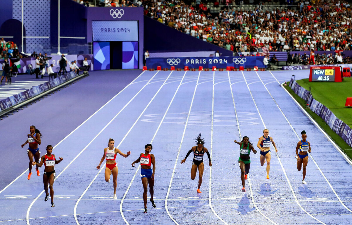 SO CLOSE: Ireland’s Rhasidat Adeleke finishes fourth. Pic: Ryan Byrne/Inpho SO CLOSE: Ireland’s Rhasidat Adeleke finishes fourth. Pic: Ryan Byrne/Inpho