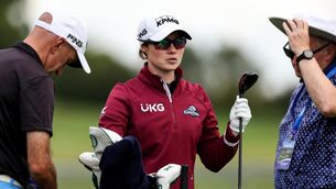 <p>NEXT LEVEL: Leona Maguire returns to play on home soil this week for the 2024 KPMG Women’s Irish Open determined to play her part in taking the event up another notch. Pic: ©INPHO/Ben Brady</p>