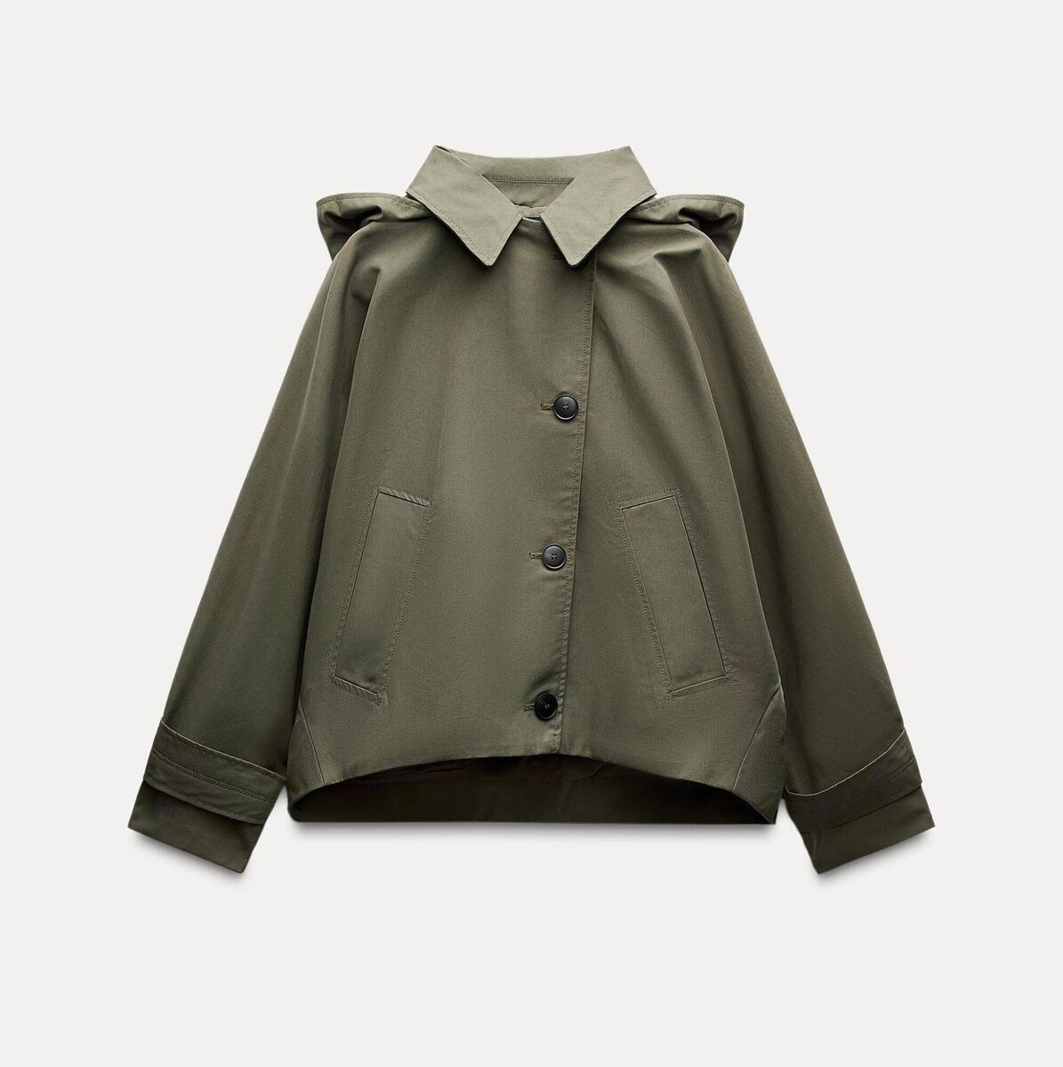 Hooded Jacket, €69.95, Zara Hooded Jacket, €69.95, Zara