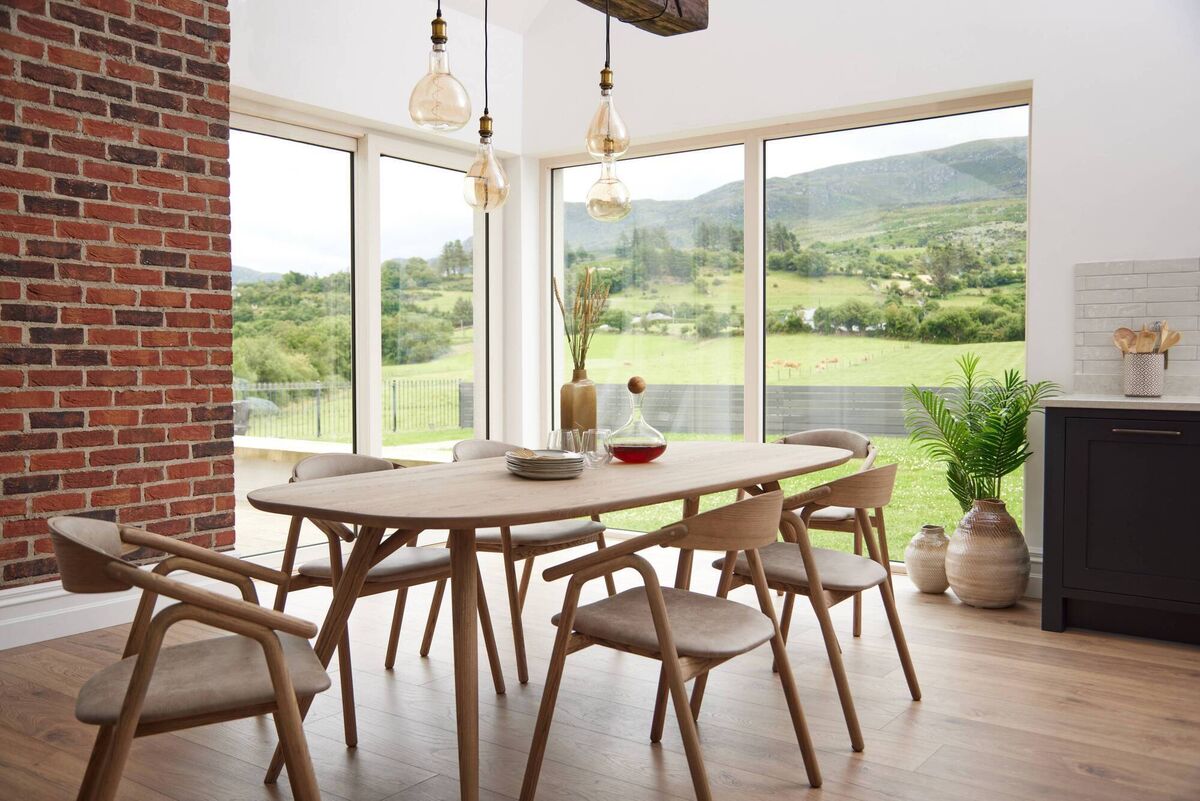 Penrith dining table, RRP €2315, €1849, Caseys. Penrith dining table, RRP €2315, €1849, Caseys.