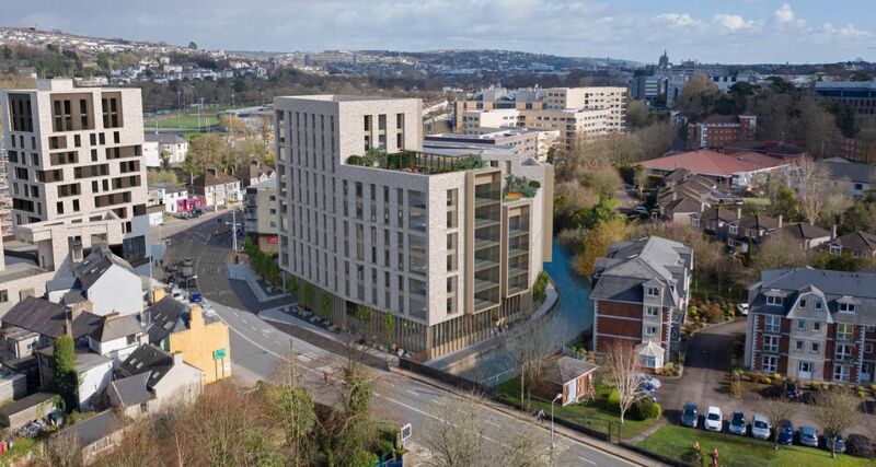 Virtual image of Bellmount Development's student accommodation proposal at Victoria Cross Virtual image of Bellmount Development's student accommodation proposal at Victoria Cross